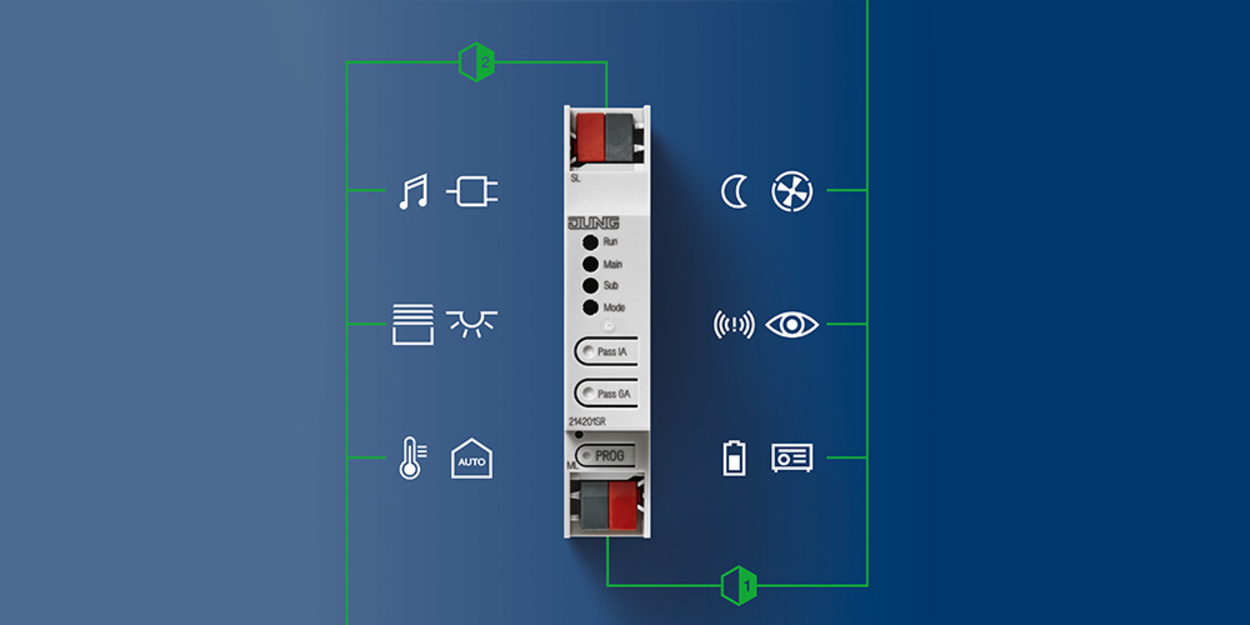 KNX Bereichs- und Linienkoppler bei DAM Elektrotechnik GmbH & Co. KG in Bruchköbel