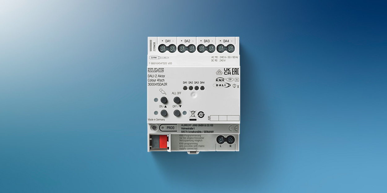 KNX DALI 2 Gateway Colour bei DAM Elektrotechnik GmbH & Co. KG in Bruchköbel